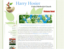 Tablet Screenshot of harryhosierumc.org